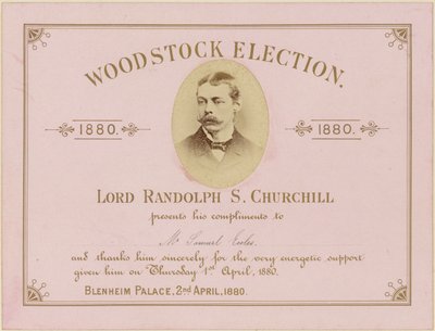 Elección de Woodstock 1880 de English School
