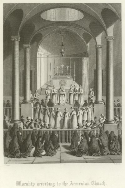 Culto según la Iglesia Armenia de English School