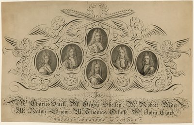 Maestros de escritura de Londres de English School