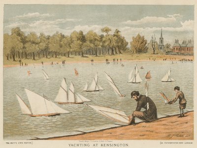 Navegación en Kensington Gardens de English School