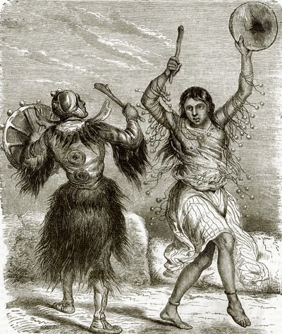 Chamanes Yakut, o expulsadores de demonios de English School