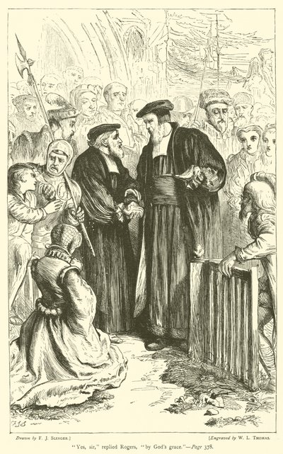 "Sí, señor," respondió Rogers, "por la gracia de Dios" de English School