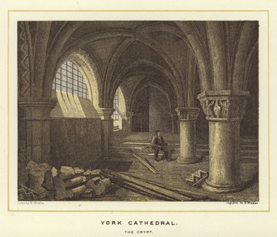 Catedral de York, la cripta de English School