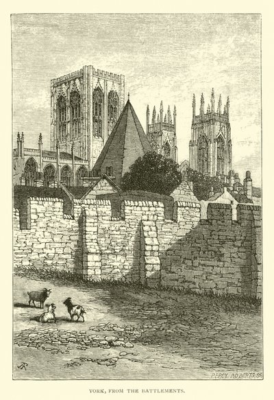 York, desde las Murallas de English School