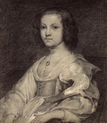 Joven mujer en traje, c.1630 de English School