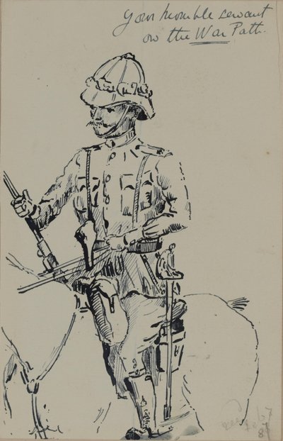 Su humilde servidor en el camino de la guerra de English School