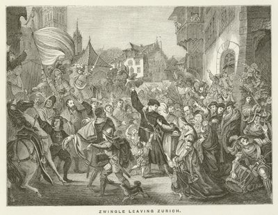 Zwinglio dejando Zúrich de English School