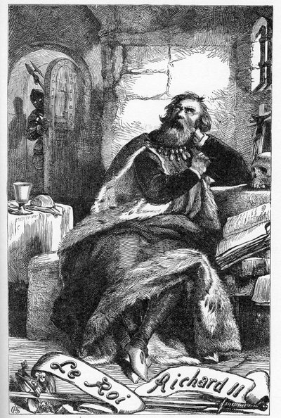 Ricardo III - Ilustración en “Obras completas de William Shakespeare” 1866 - Las ilustraciones y la forma general de esta edición son tomadas de Cassell