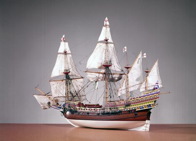 Modelo a escala 1:48 del Elizabeth Jonas de English School English School