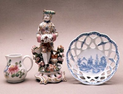 Colección de porcelana de Bow de English School English School