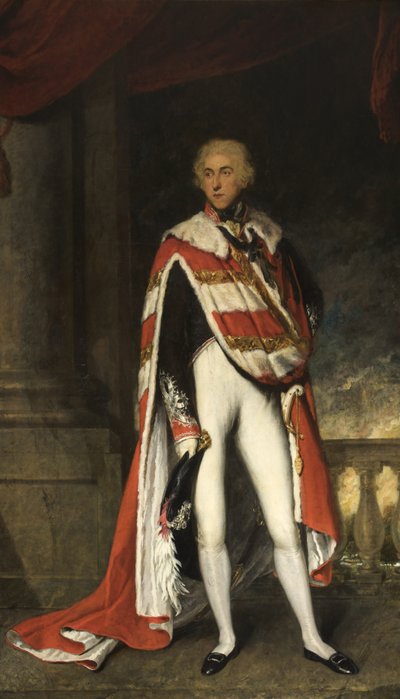 Sir John Fleming Leicester, Bart., en Túnicas de Pares, 1789-1826 de English School English School