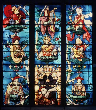 Árbol de Jesé, 1522-24 de Engrand Leprince