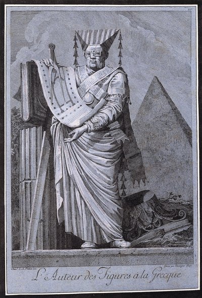 El arquitecto en estilo griego, 1771 de Ennemond Alexandre Petitot
