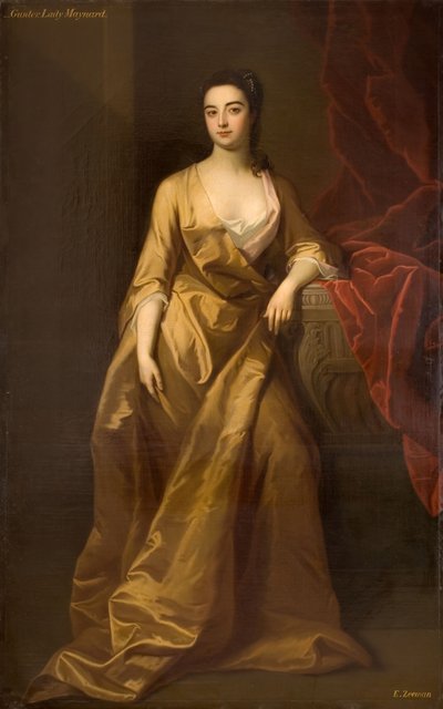 Retrato de una Dama Maynard, 1745 de Enoch Seeman