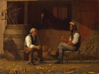 Hablándolo, 1872 de Enoch Wood Perry