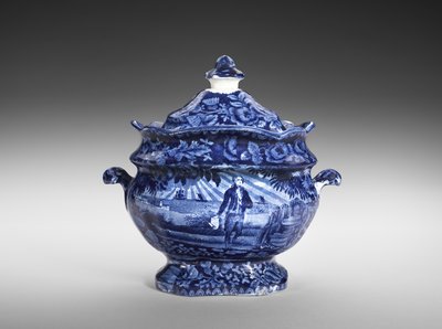 Azucarero, c.1818-46 de Enoch Wood and Sons