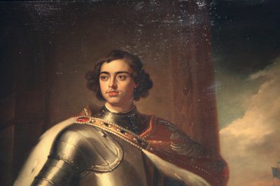 Retrato de Pedro el Grande de Enrico Belli