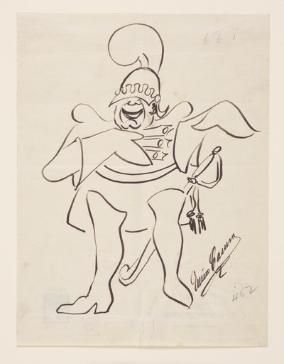 Enrico Caruso como Don José en "Carmen" de Enrico Caruso