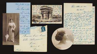 Archivos personales de correspondencia, 1897-1908, 1912-21 de Enrico Caruso