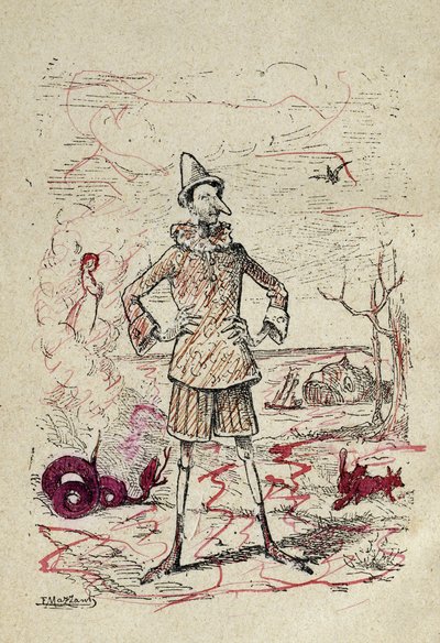 Pinocho, 1883 de Enrico Mazzanti