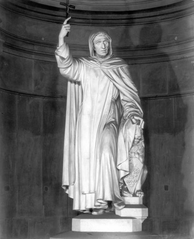 Monumento a Girolamo Savonarola (1452-98) de Enrico Pazzi
