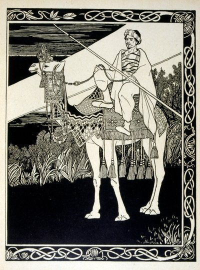 Enak antes de Gomorra, del libro Judah ilustrado por Ephraim Moses Lilien (1874-1925). Lilien es considerado el padre de la iconografía sionista, creado en el estilo Jugendstil (art nouveau alemán). Ilustró 
