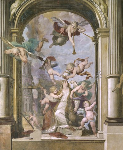La Coronación de la Virgen María de Ercole Procaccini
