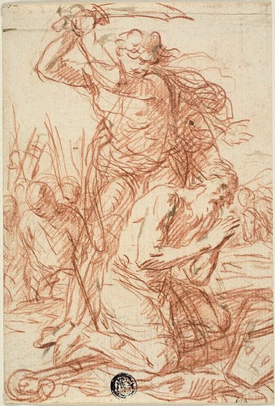 Martirio del obispo San de Ercole Procaccini the younger