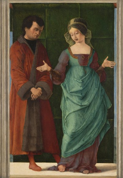 Portia y Brutus de Ercole de Roberti