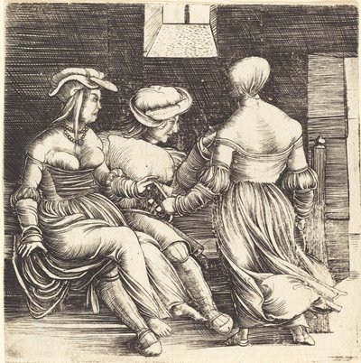 Joven y doncellas de Erhard Altdorfer