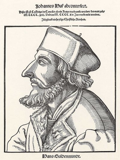 John Hus de Erhard Schon