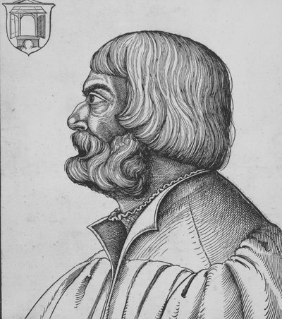 Retrato de Durero, principios del siglo XVI de Erhard Schon