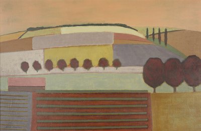 Paisaje de Roussillon de Eric Contemporary Artist Hains