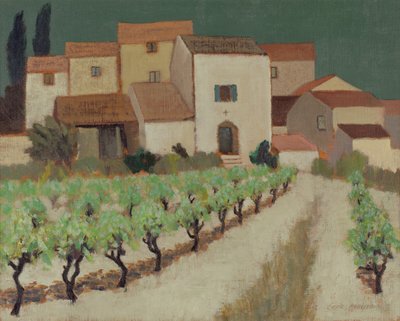 Viñedo, Provenza de Eric Contemporary Artist Hains