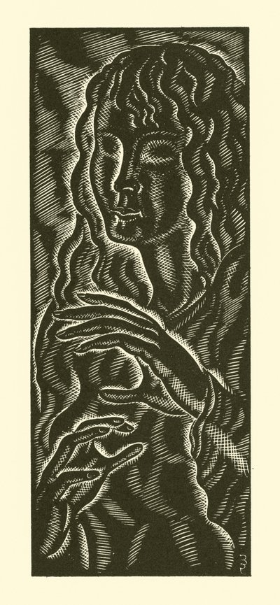Chica ciega de Eric Gill