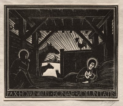 Regalos de Navidad: Amanecer de Eric Gill
