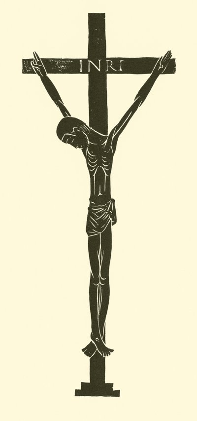 Crucifijo de Eric Gill