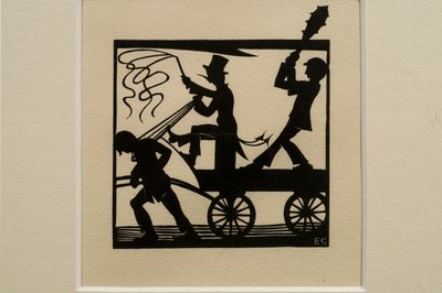 Ganado mudo de Eric Gill
