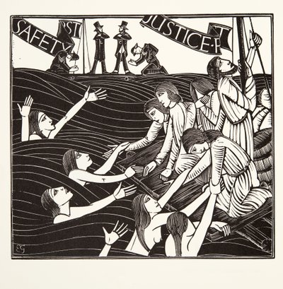 La seguridad ante todo, de "El trabajo de las mujeres de Eric Gill