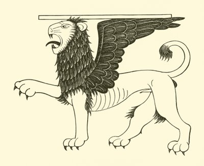 El León de San Marcos de Eric Gill