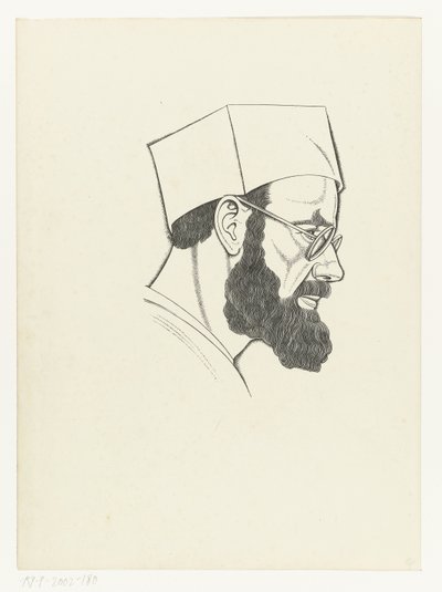 Autorretrato de Eric Gill