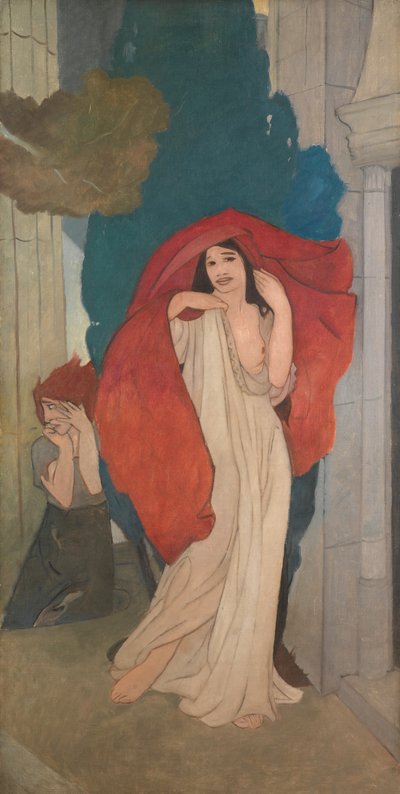 Las Hijas de la Belleza (Óleos sobre tres lienzos) de Eric Harald Macbeth Robertson