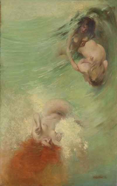Sirenas y ninfas marinas de Eric Pape