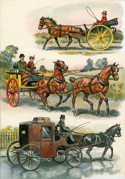 Caballos de Eric Parker
