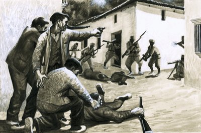 Soldados de la Guerra Civil española de Eric Parker