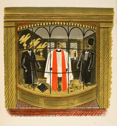 Sastre clerical, ilustración de 
