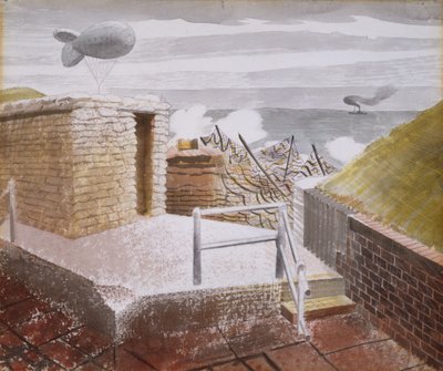 Defensas Costeras, Octubre 1941 de Eric Ravilious