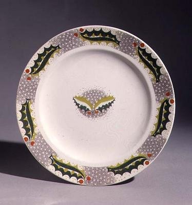 Plato de Noel por Eric Ravilious (1908-42) de Eric Ravilious