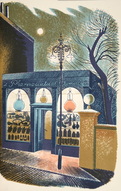 Farmacia, ilustración de 