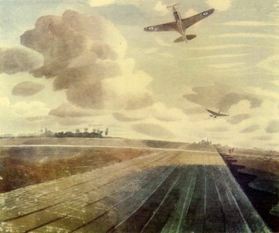 Perspectiva de la Pista, 1941, 1944 de Eric Ravilious